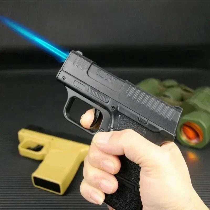 Hidden storage compartment of the tactical lighter revealed