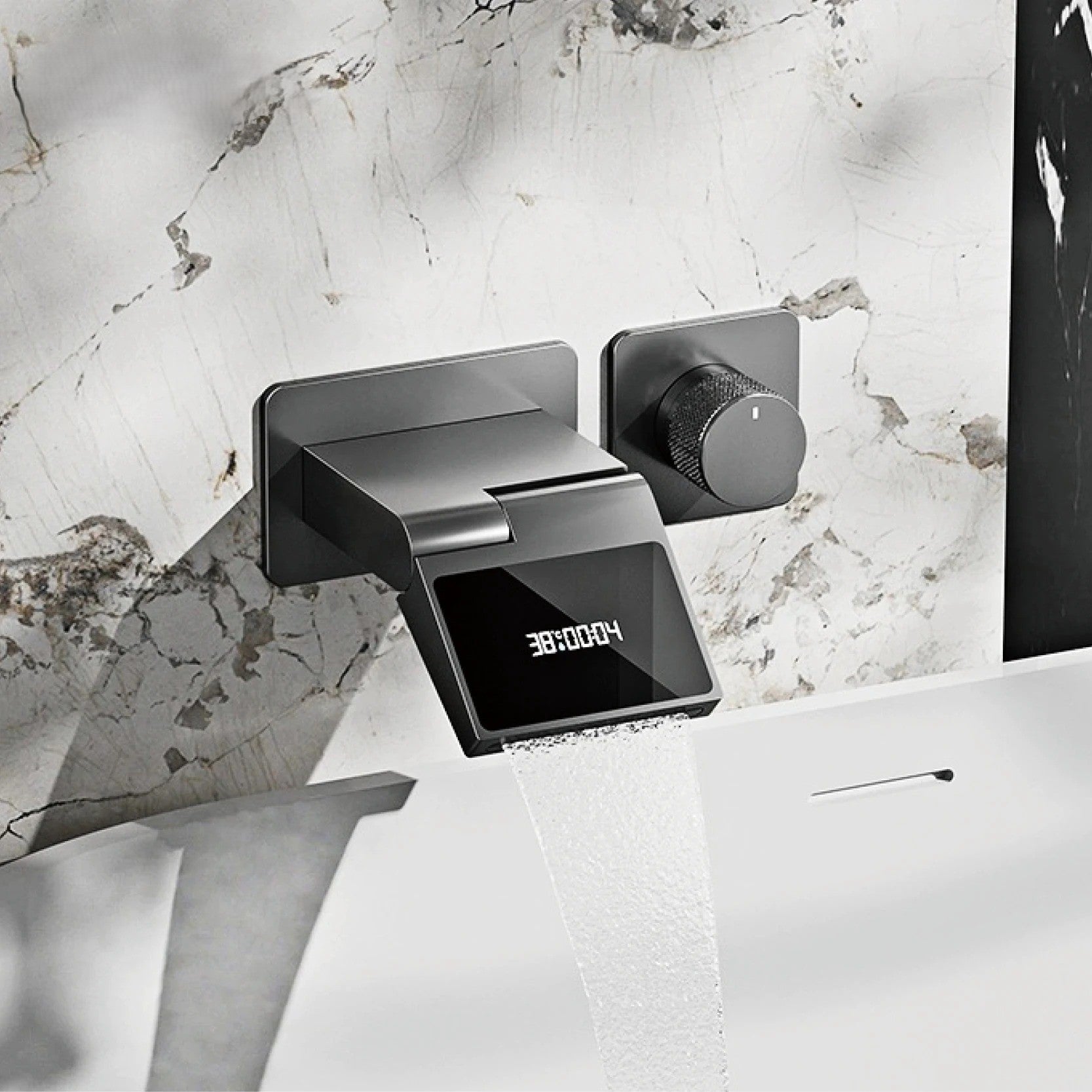 LED Digital Bathroom Faucet