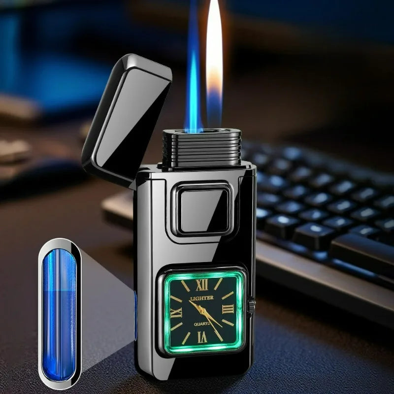 Using the powerful jet flame of the One-Press Ignite Lighter