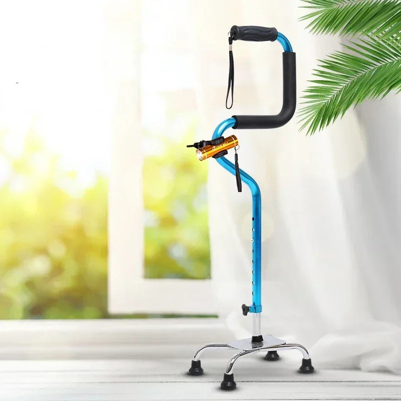 Person using the Easy Balance Adjustable Senior Walking Assist Stick