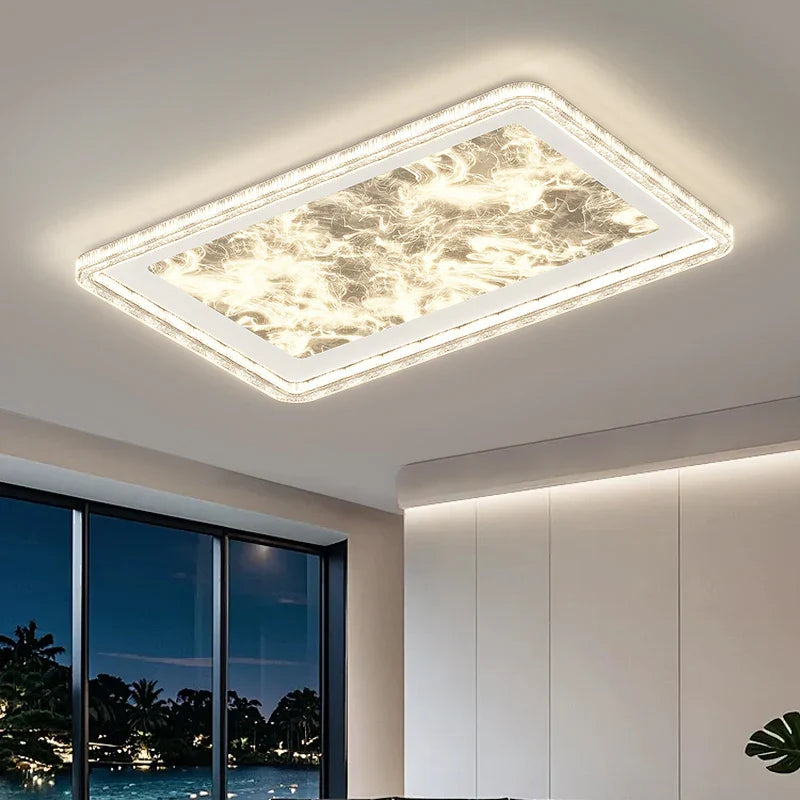 Different sizes and shapes of the Moon Ring Ambient Ceiling Lamp