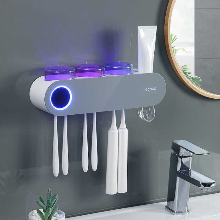 UV Sanitizing Toothbrush Holder