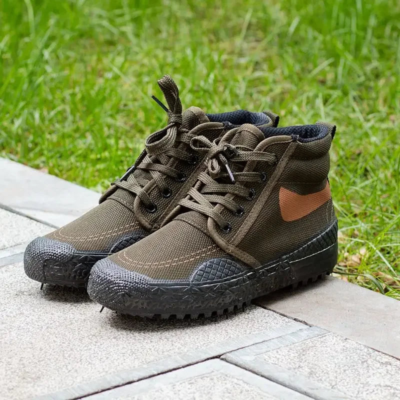A pair of the stylish and functional Outdoor Explorer trekking shoes