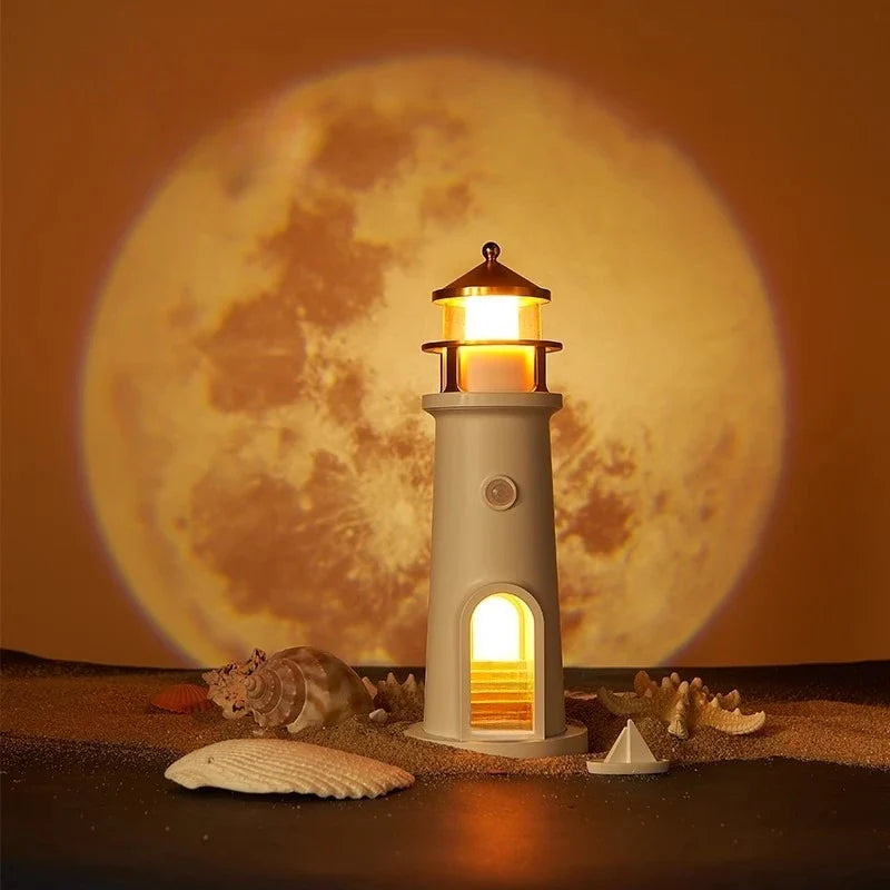 Lifestyle present showing the rechargeable lamp in use