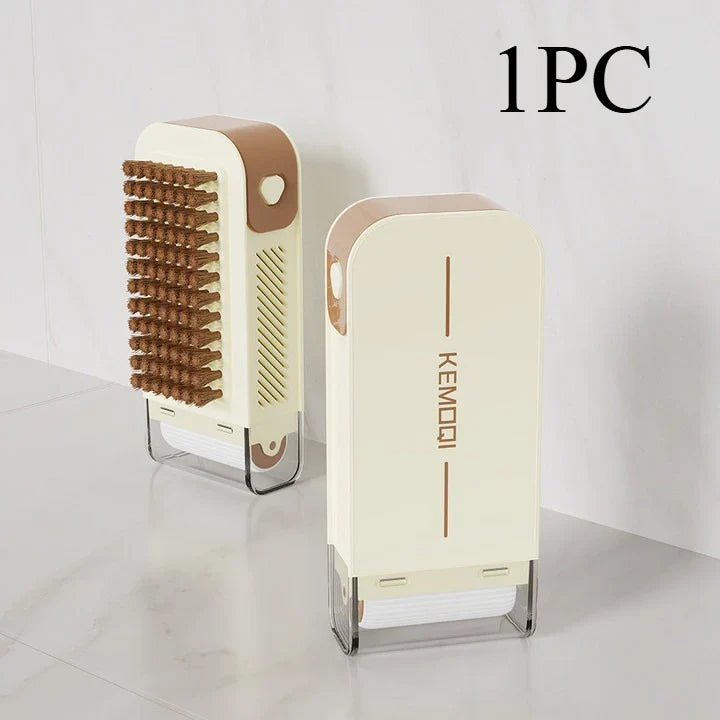 The stylish and compact design of the roller soap holder