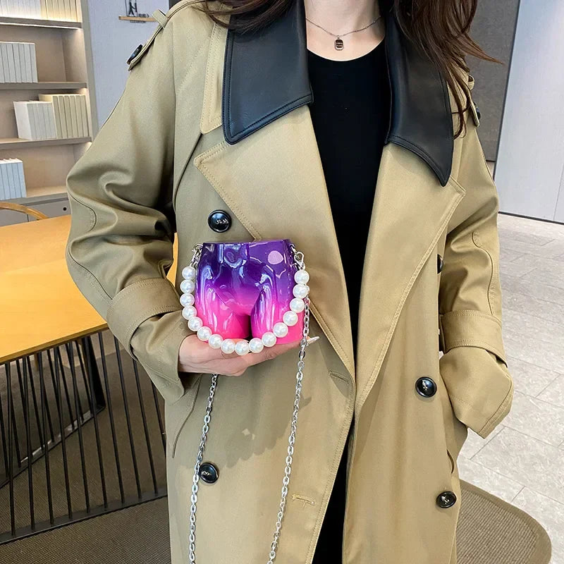 Various color options for the unique mini shoulder bag gift