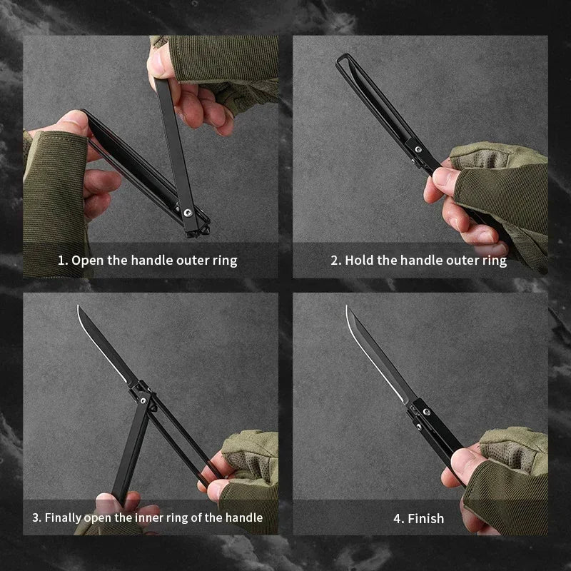 Lifestyle shot of the folding knife for everyday carry and utility