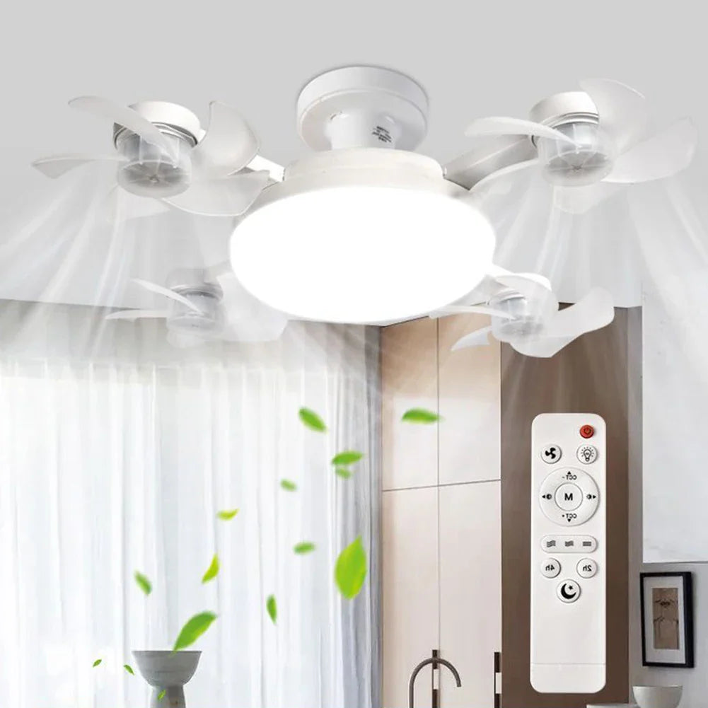 Close-up of the Sky Light LED Ceiling Fan Lamp's design