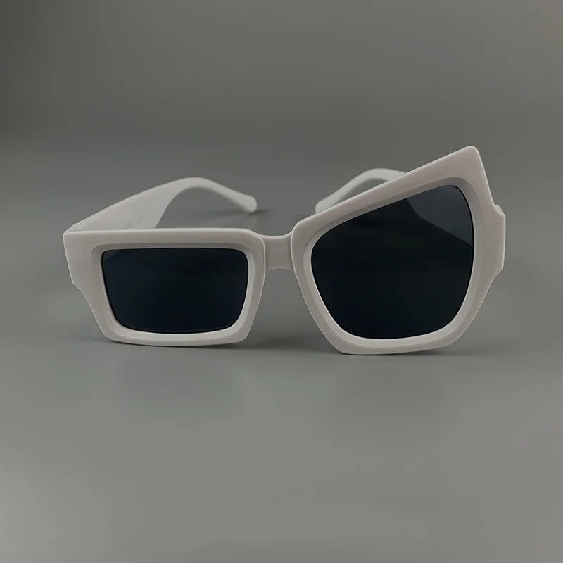 A creative gift idea for fashion lovers - the Bold Eye sunglasses on a surface