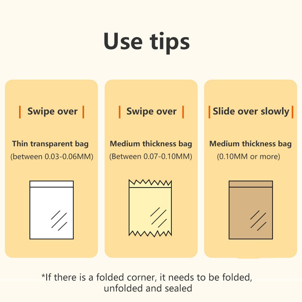Modern and sleek design of the Chargeable USB Bag Sealer