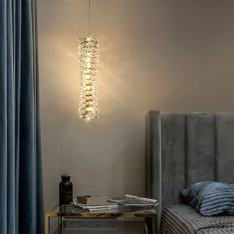 Modern crystal wall light as a perfect housewarming gift idea