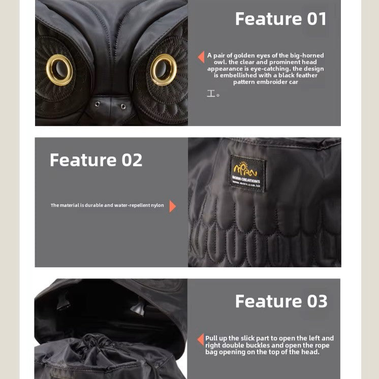 Close-up of the durable copper-tooth zippers on the backpack