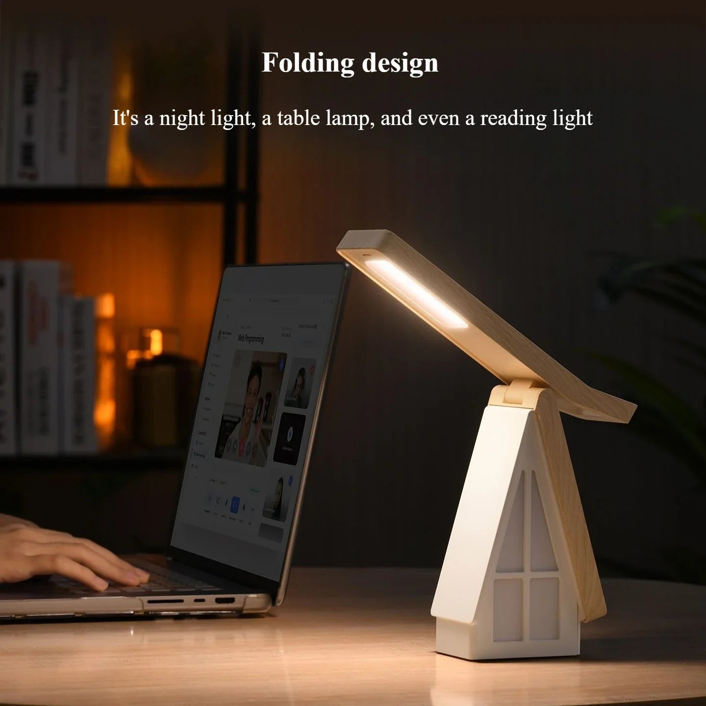 Unique home decor gift idea the foldable house lamp