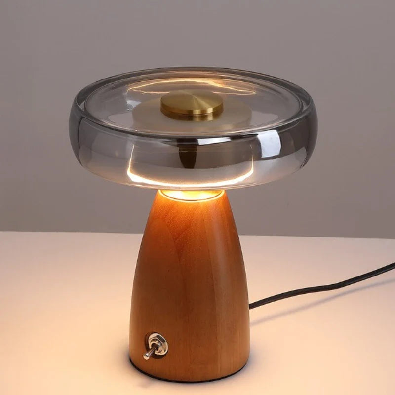 The Glass Dome Lamp as a creative gadget gift for a modern living room