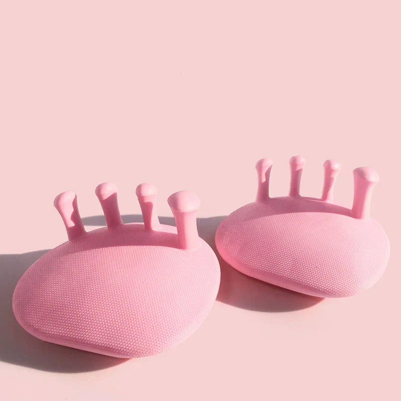 A pair of Toe Separator Easy Balance Trainer Pads on a clean background