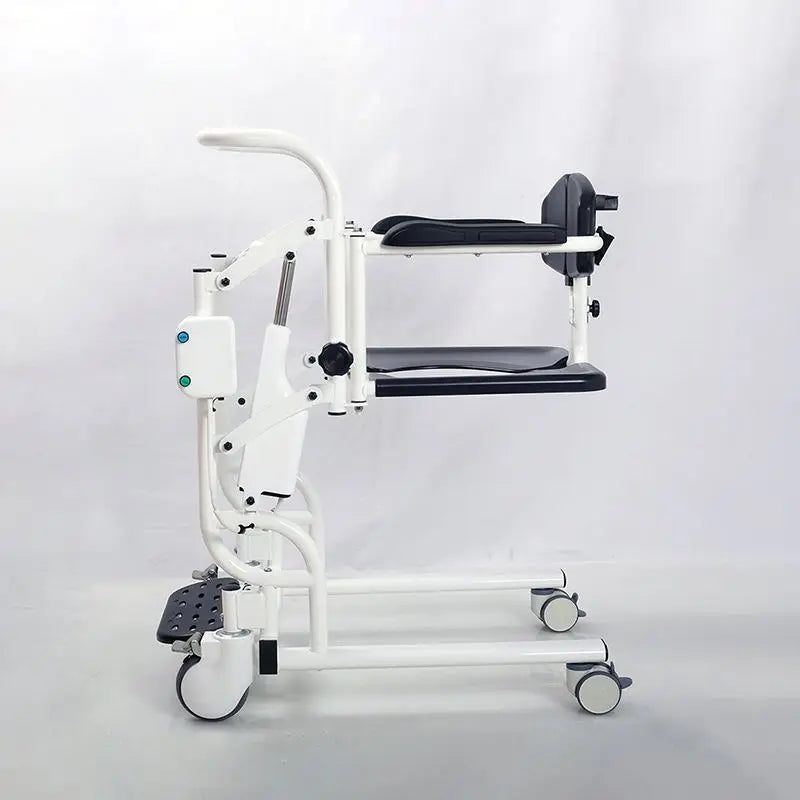 Adjustable height feature of the electric lift wheelchair