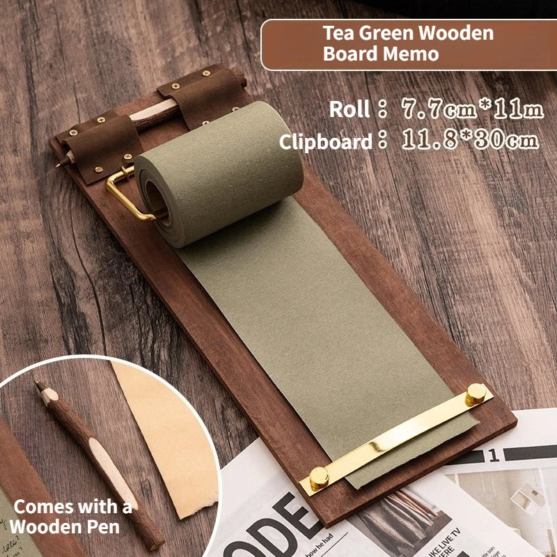 Dimensions and specifications of the wooden clipboard gift