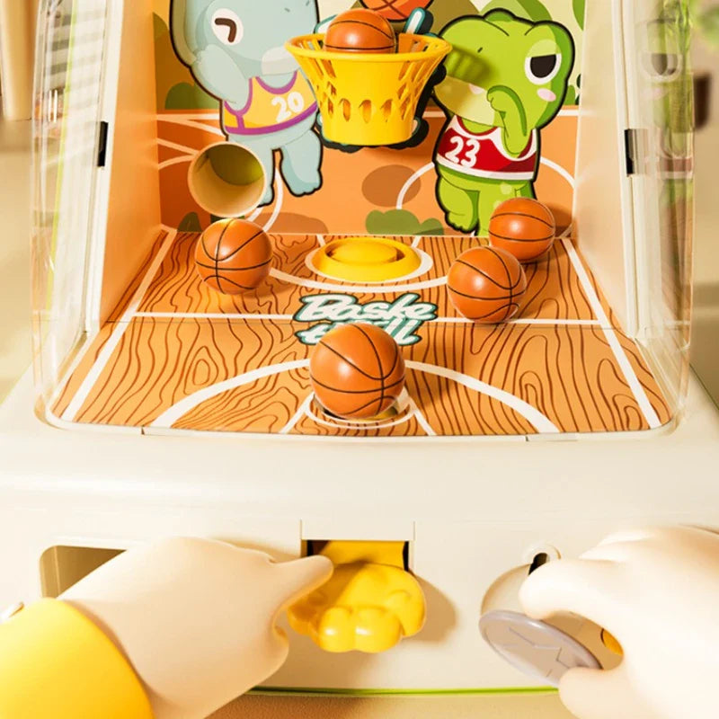 Mini Basketball Shot Arcade Game on a tabletop