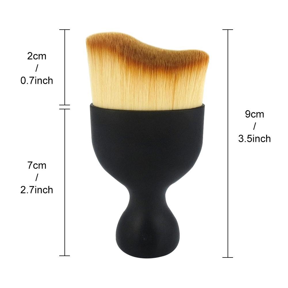 Versatile cleaning brush for home and office electronics