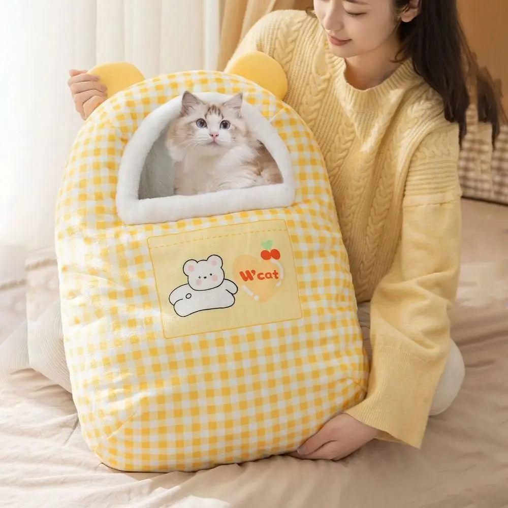 Snuggle Dreams Comfy Cat Bed House as a perfect home essential gift