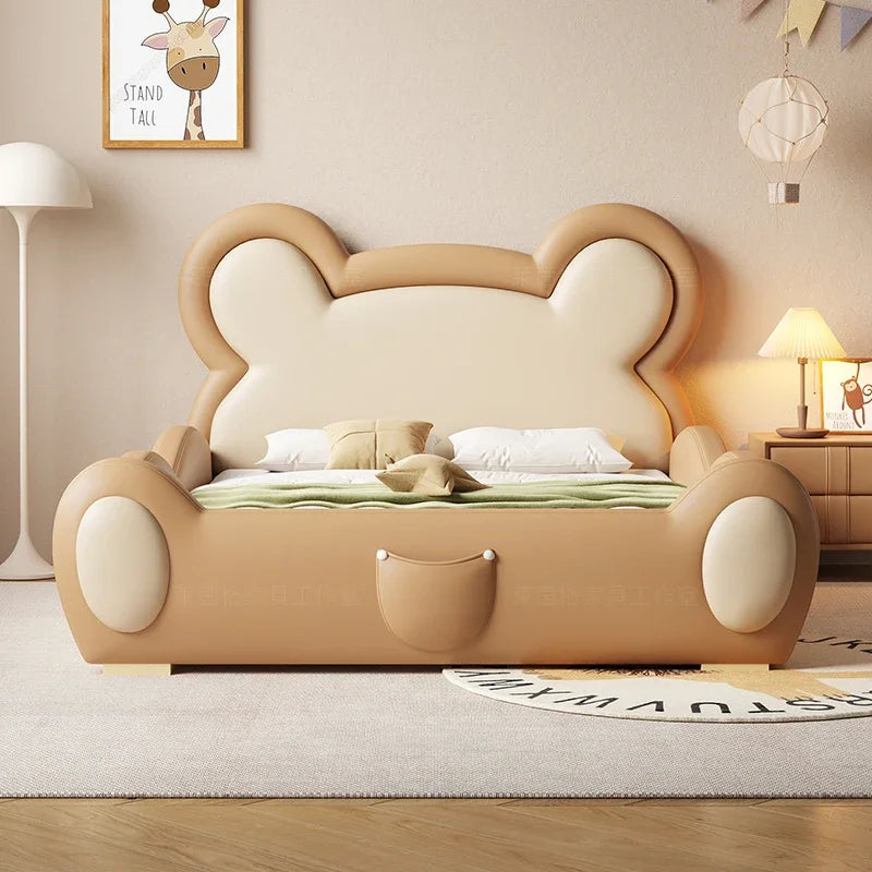 Detailed view of the durable and soft bed frame