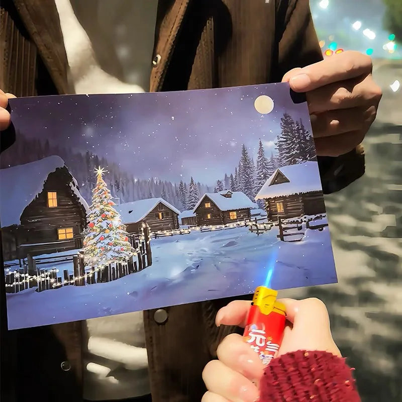 Mystical Winter Postcard Image