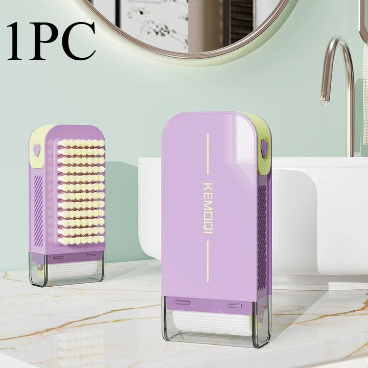 Hygienic drainage feature of the Dual-Action Soap Holder