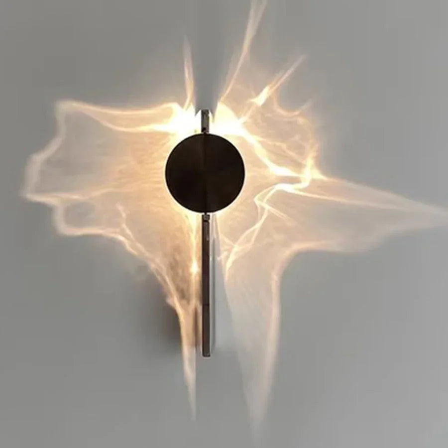 The warm white 3000K light creating a cozy ambiance
