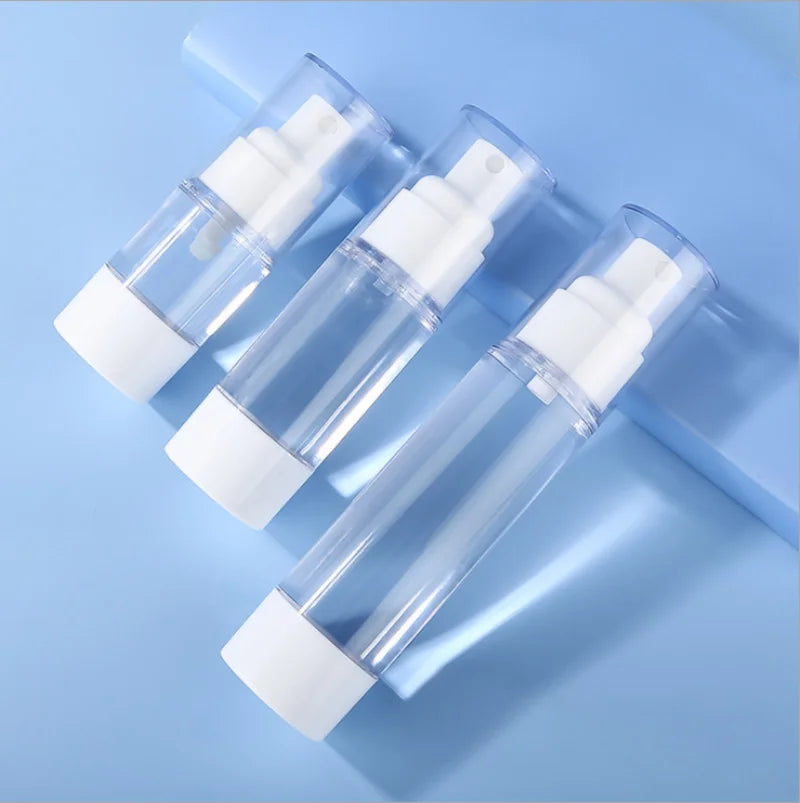 Showcasing the different components of the Beauty On-The-Go pump.