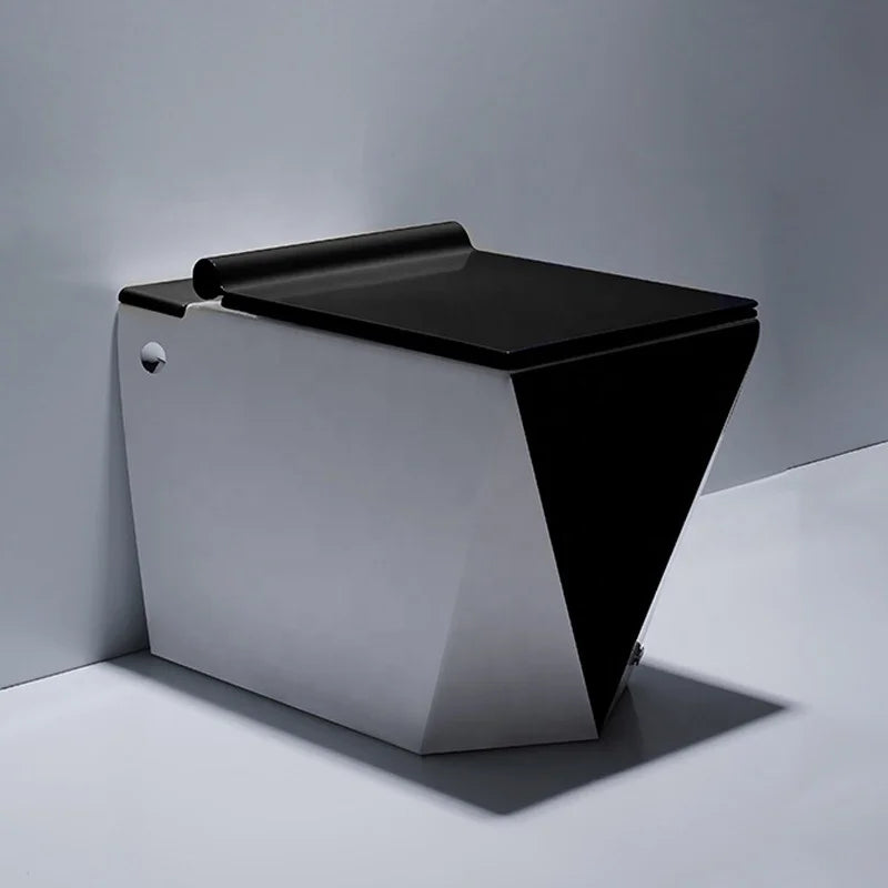 Geometric Edge Minimalist Toilet as a modern home essential gift