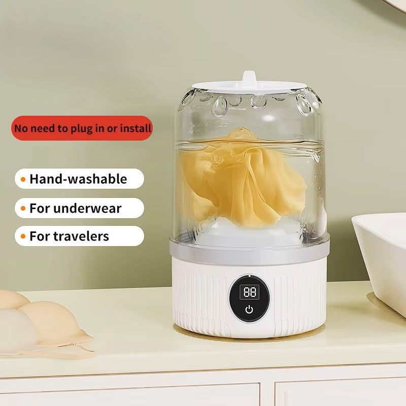 Mini washing machine for baby clothes and delicates