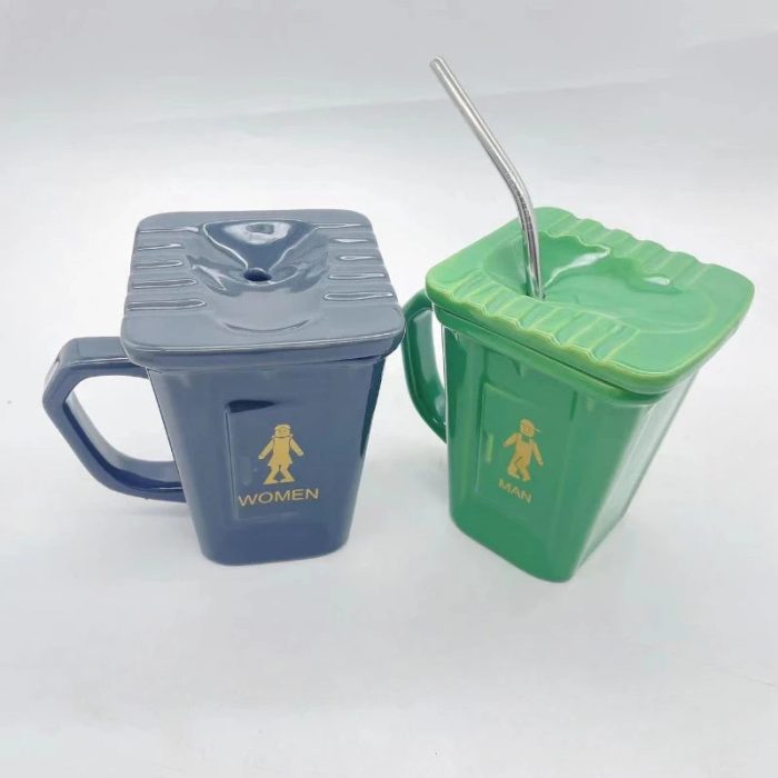Quirky Squatting Toilet Ceramic Coffee Mug