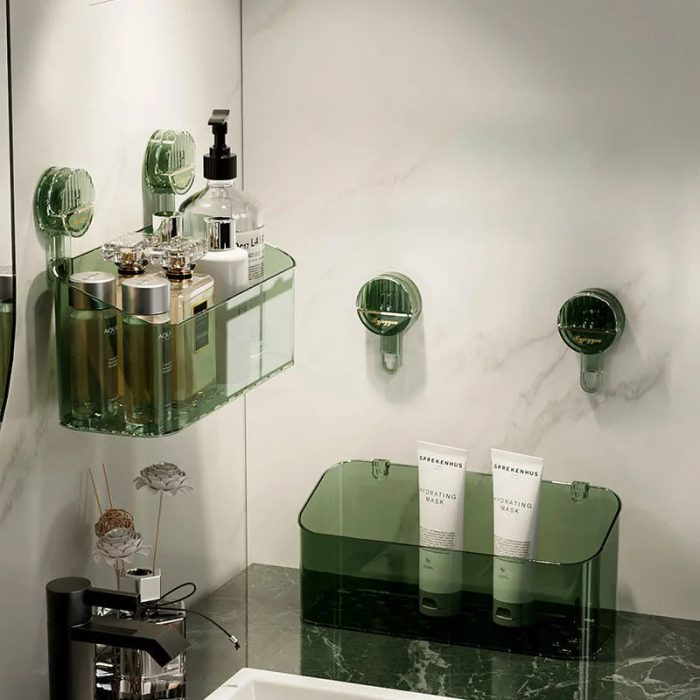 Spacious Bathroom Wall Shelf