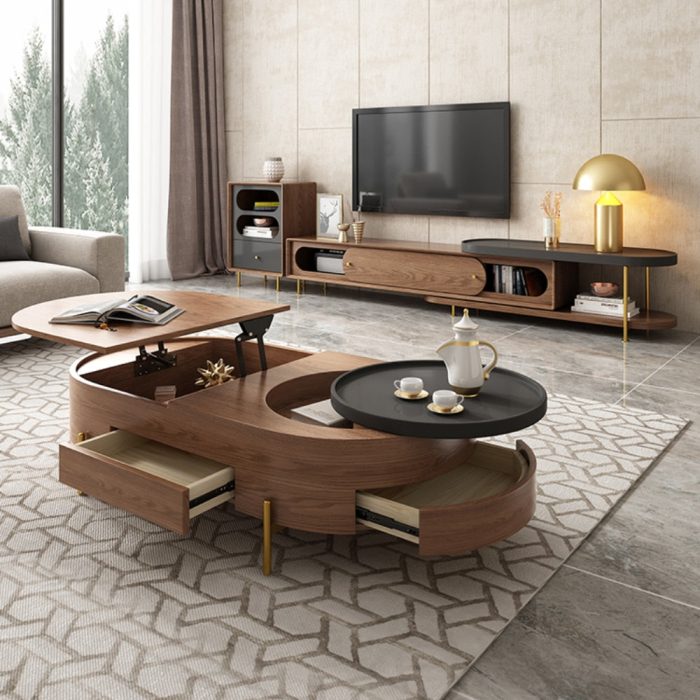 Stylish Multi-Functional Lifting Storage Coffee Table