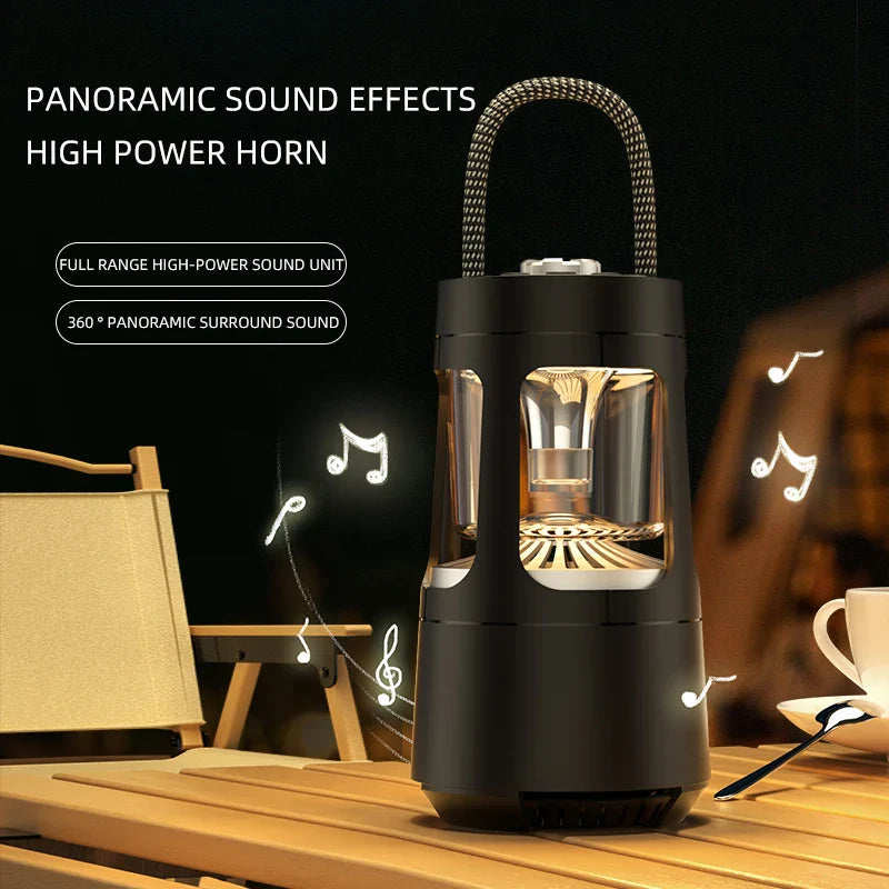 Close-up of the Glow Pod's rainproof and durable construction.