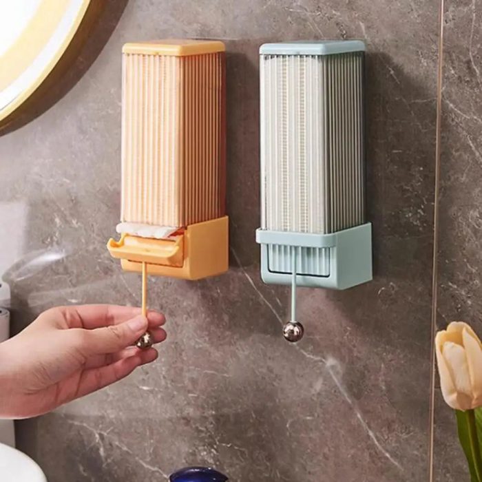 Makeup Cleaner and Cotton Pad Dispenser
