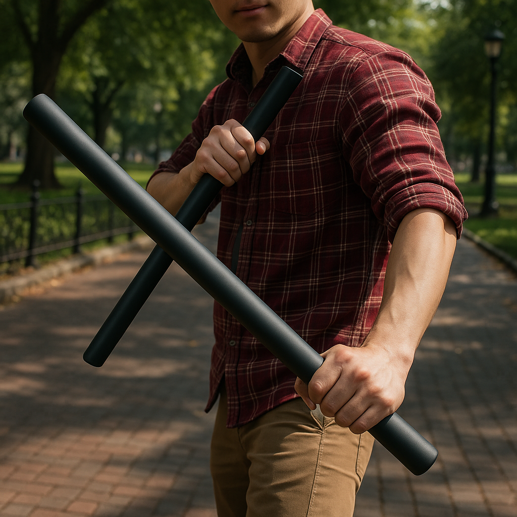 Protector Self-Defense Stick in Use