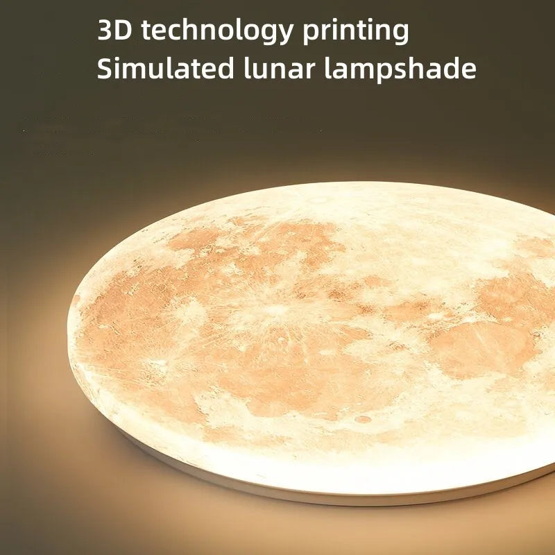Unique Moon Surface Artistic Modern Ceiling Lamp gift idea