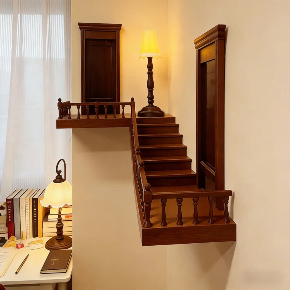 Dream Stairway Miniature Corner Display Shelf as a unique gift idea