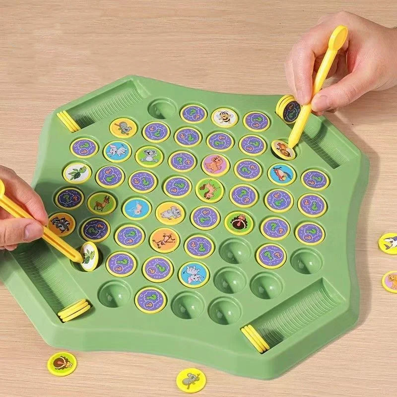 Animal themed Pop Match game board, a perfect gift for children