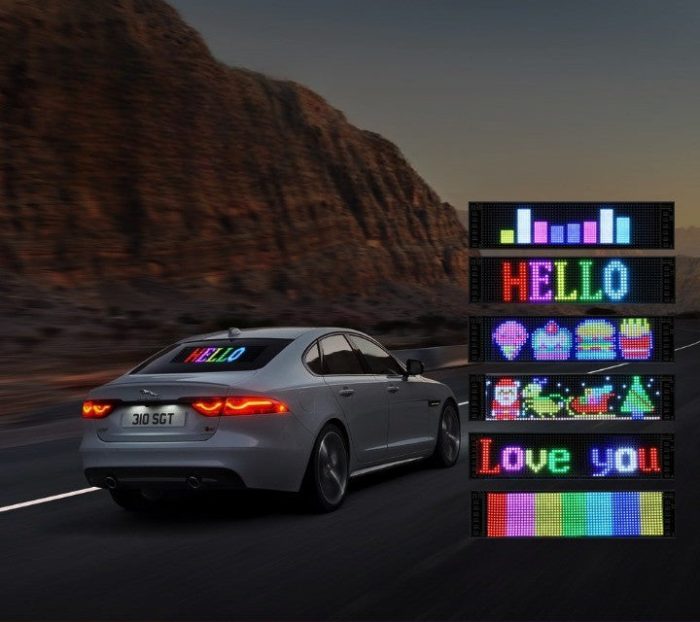 RGB Display Bendable Pixel Smart Panel