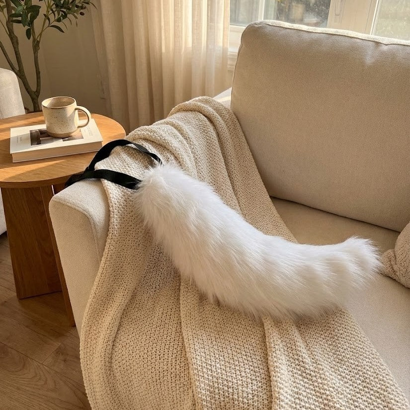 Fox Tail Adjustable Belt shown as a unique gift idea for cosplayers.