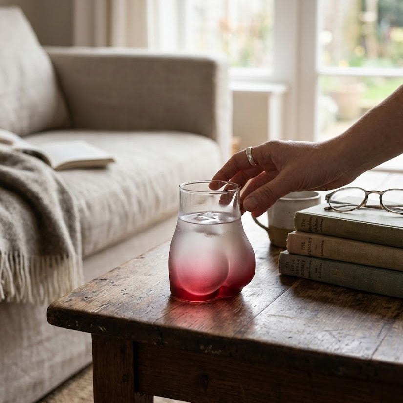Pink Butt Cocktail Mug as a unique gift idea for friends