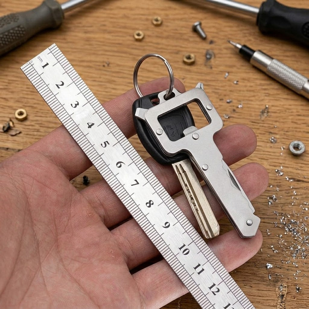 The sleek and modern design of the Blade Clip multi-tool, a must-have item